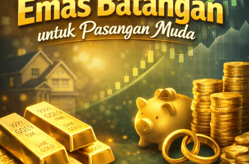 Tips investasi emas batangan untuk pasangan muda