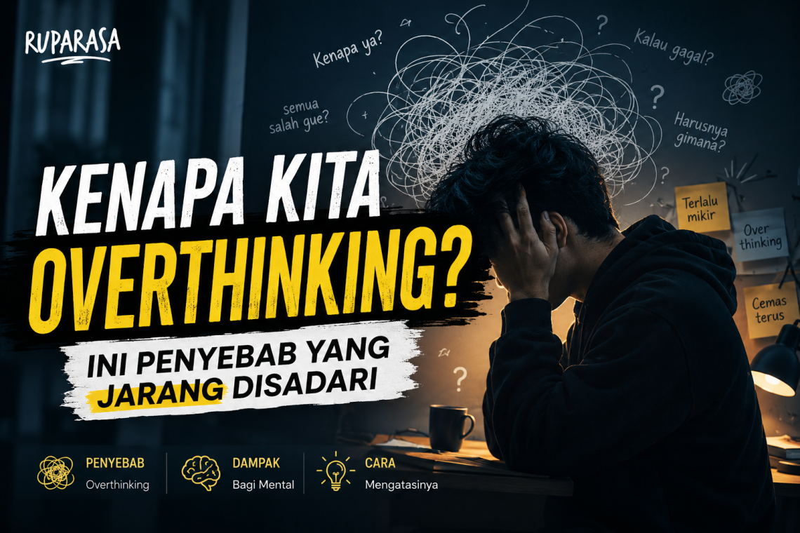 Kenapa Kita Overthinking Ini Penyebab yang Jarang Disadari